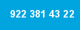 922 381 43 22